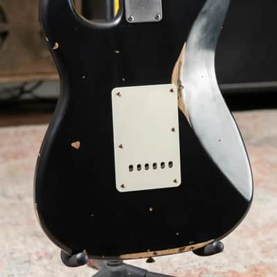 Nash S-57 Electric Guitar - Black with Hardshell Case image 10