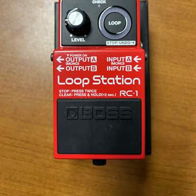 Boss RC-1 Loop Station 2014 plus - Red image 1
