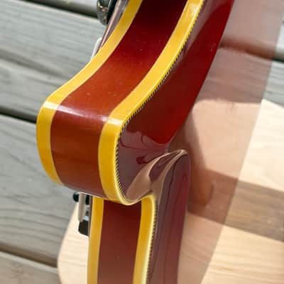 Stunning 1970 Rickenbacker 381 Fireglow w/ Original Case RARE image 6