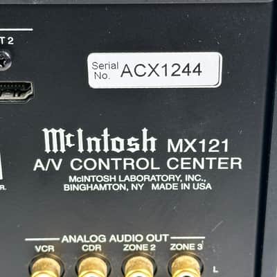 McIntosh MX121 Home Theater Pre/Processor image 12