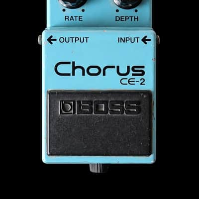 日本製 BOSS Chorus CE-2 & Distortion DS-1 1982 MIJ Made in Japan Boss CE-2 Chorus & 1983 DS-1 Distortion