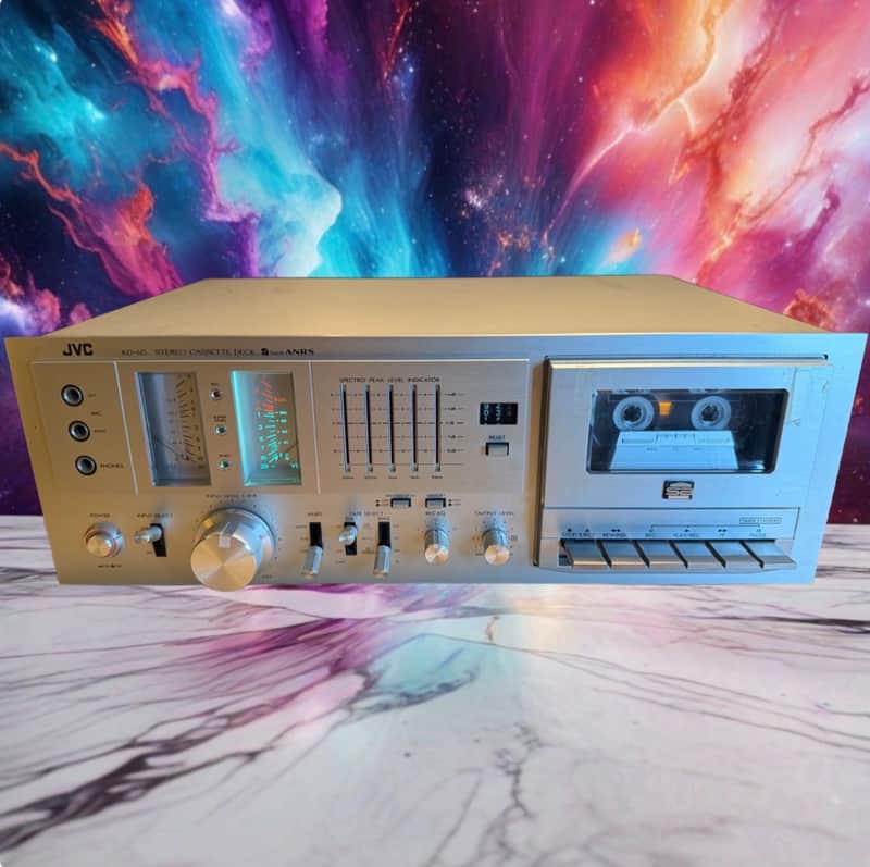 Very Cool JVC KD-65 Cassette Deck – Just Serviced, New Belt Beauty Read🔥🎶 image 1