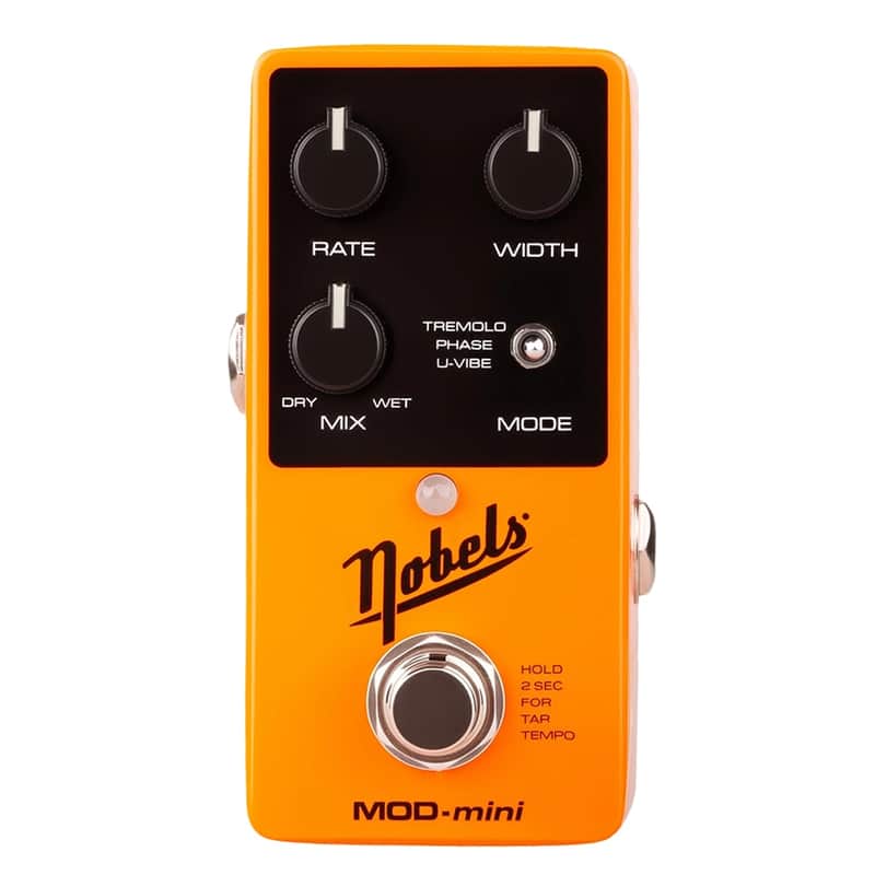 New Nobels MOD-mini Compact Stereo Modulation Guitar Effects Pedal image 1