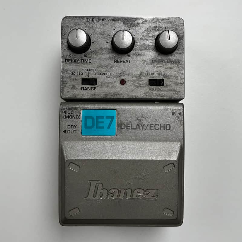 Ibanez DE7 ディレイ Ibanez DE7 ディレイ vintage Ibanez DE7 Stereo Delay/Echo Tone-Lok