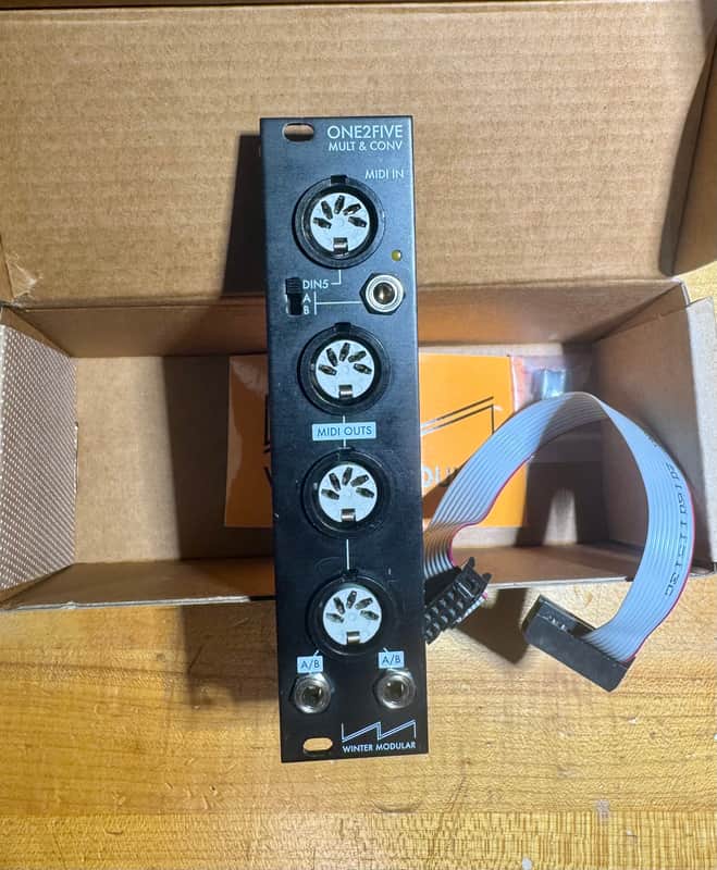 Winter Modular ONE2FIVE MIDI Thru Module image 1