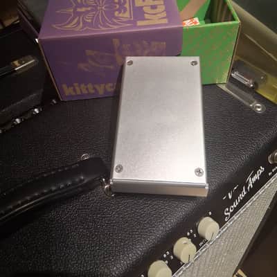 kittycasterFX Tremdriver Preamp / Harmonic Tremolo 2022 - Present - Silver / Orange image 2