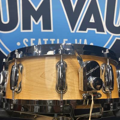 Slingerland - 1980s 5.5x14" Radio King (Reissue) 3-Ply Maple 10-Lug Snare Drum image 6
