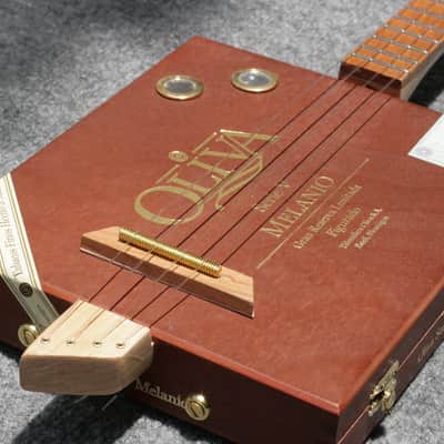 Oliva Acoustic Cigar Box Ukulele by D-Art Homemade Guitar Co. image 5