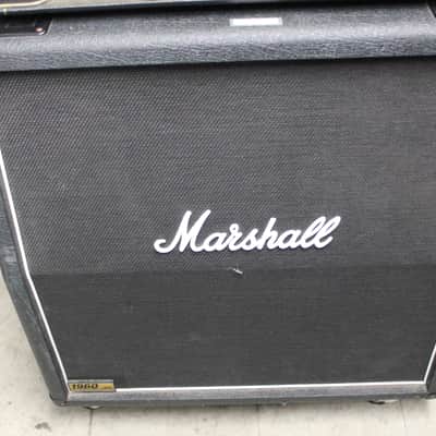 Marshall JCM 800 Lead Series Model 1960A 300-Watt 16ohm 4x12 Cabinet 1980s - Black image 2