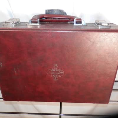 Evette & Schaeffer Buffet Crampon Paris Made in France Wooden Clarinet with case used Serviced for Sale image 14