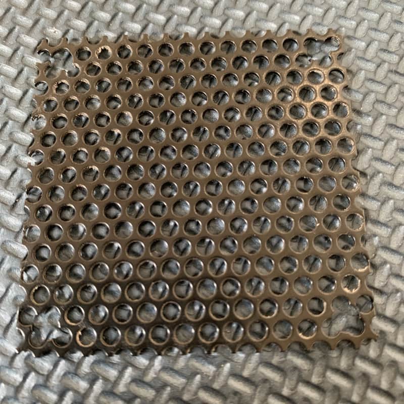 Akai S6000 Sampler Case Metal Fan Grill Only 6cm x 6cm image 1