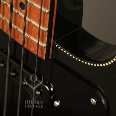 1986 Rickenbacker SHADOW BASS Jetglo 4003 BT with CHECKERBOARD BINDING!!! image 8