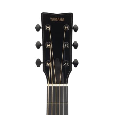 Used Yamaha FS9M Premium Spruce and Mahogany Concert Acoustic - Natural image 8