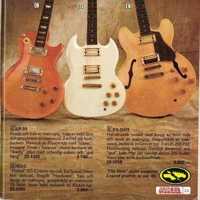 ESP Navigator LPS-200 Les Paul 1983 Faded Sunburst image 9