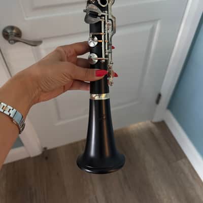 Schreiber D16 German System Bb Clarinet (Modell 19/6) 2000s-2010s - Matte Black Grenadilla Wood / Silver-Plated Keys image 2