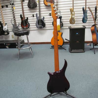 US Masters Guitar Works 4-String Bass Guitar with Original Hard Case image 11