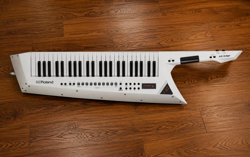 Roland AX-Edge 49-Key Keytar Synthesizer 2018 - Present - White image 1