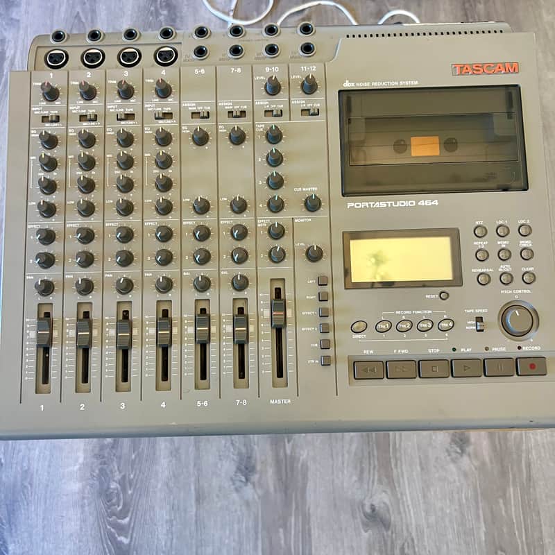 TASCAM 464 Portastudio 4-Track Cassette Recorder 1990s - Gray | Reverb