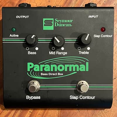Seymour Duncan Paranormal Bass EQ Direct Box - Black image 1