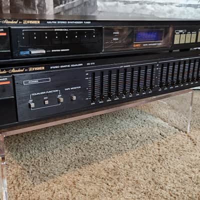 Fisher Fisher EQ-273/ FM273 is a vintage AM/FM tuner and EQ 80s  - Black image 4