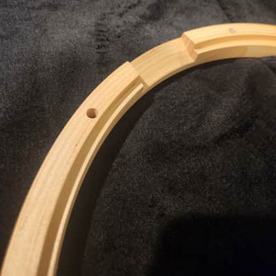 PDP Wood Snare Drum Hoops 13" 8-Lug hoops image 3