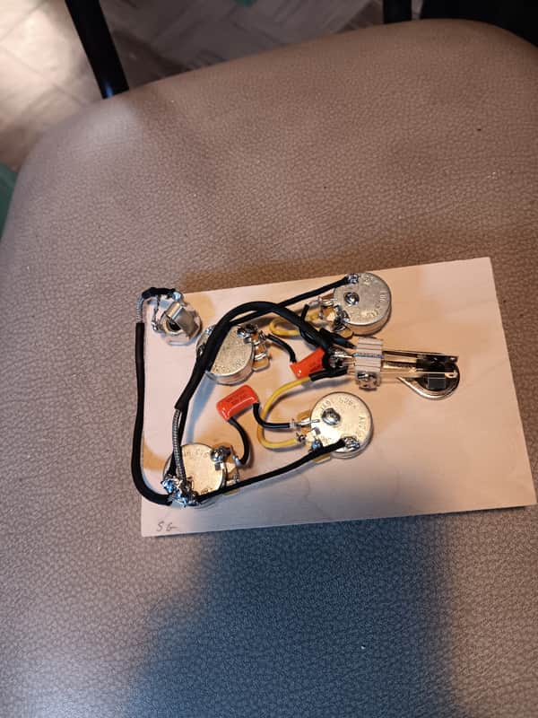 Gibson-Epiphone SG wiring harness Cts, Switchcraft, Cde image 1