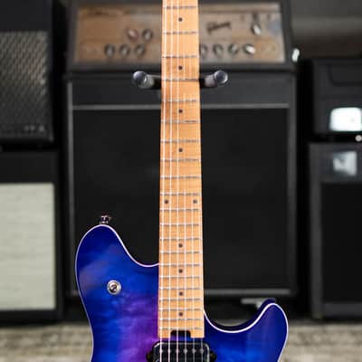 EVH Wolfgang WG Standard QM Electric Guitar - Northern Lights image 4