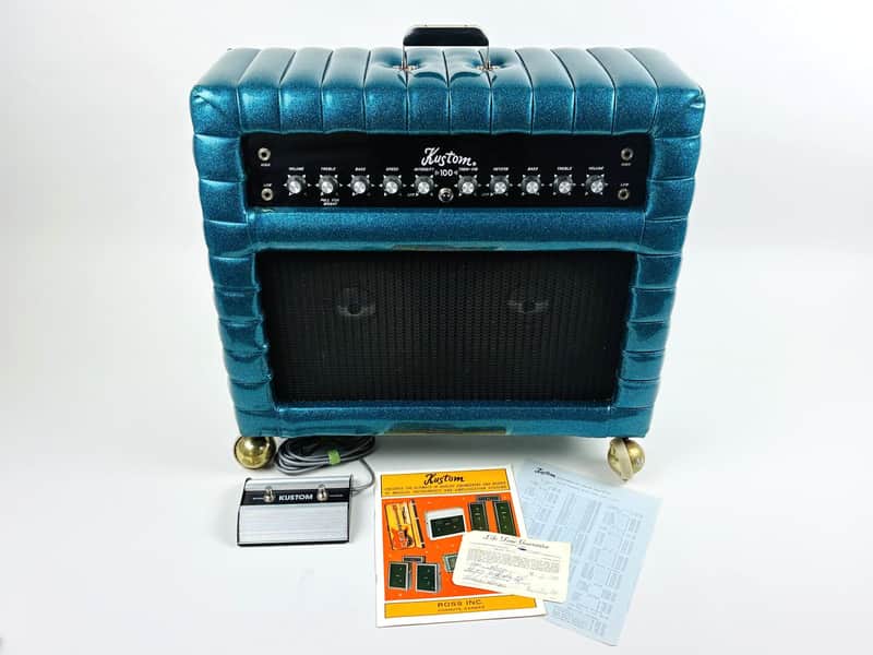 Kustom K1008 2x12 Combo 1970. Bad Moon Raising. Cascade image 1