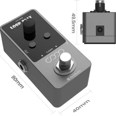 Guitar Looper Pedal Loop Effects 10 MinLooping Time Loop Station 9 Loops 40 minutes Record Time image 9