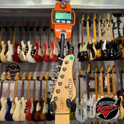 Schecter Custom Shop Sunset Custom Hsh Trans Sky Blue Made In USA image 3