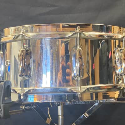 Slingerland - Mid 70s 5.5x14" TDR Snare Drum, 10-Lug Chrome Over Wood image 11