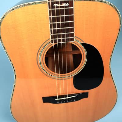 Vintage Morris D-41 MIJ Japan Acoustic Guitar image 7