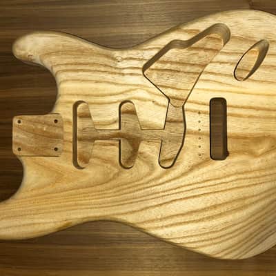 Super Strat Body-Northern Swap Ash 5.150 pounds image 8