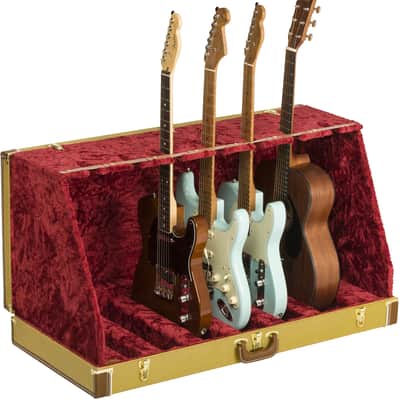 Fender Classic Series Case Stand - 7 Guitar in Tweed image 1