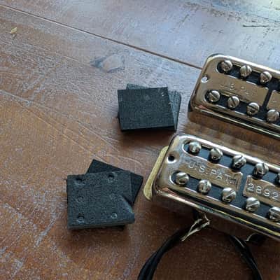 Gretsch Filtertron Humbucker Guitar Pickup Set Nickel Excellent Condition image 7