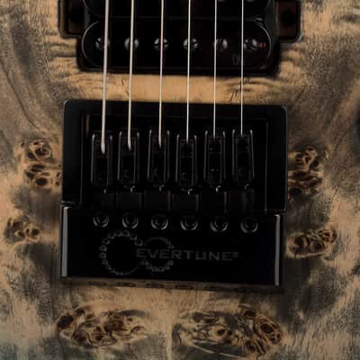Mayones Regius 4Ever 6 String 3A Grade Eye Poplar Top Jeans Black Three Tone Blue Burst Satine Finish image 9