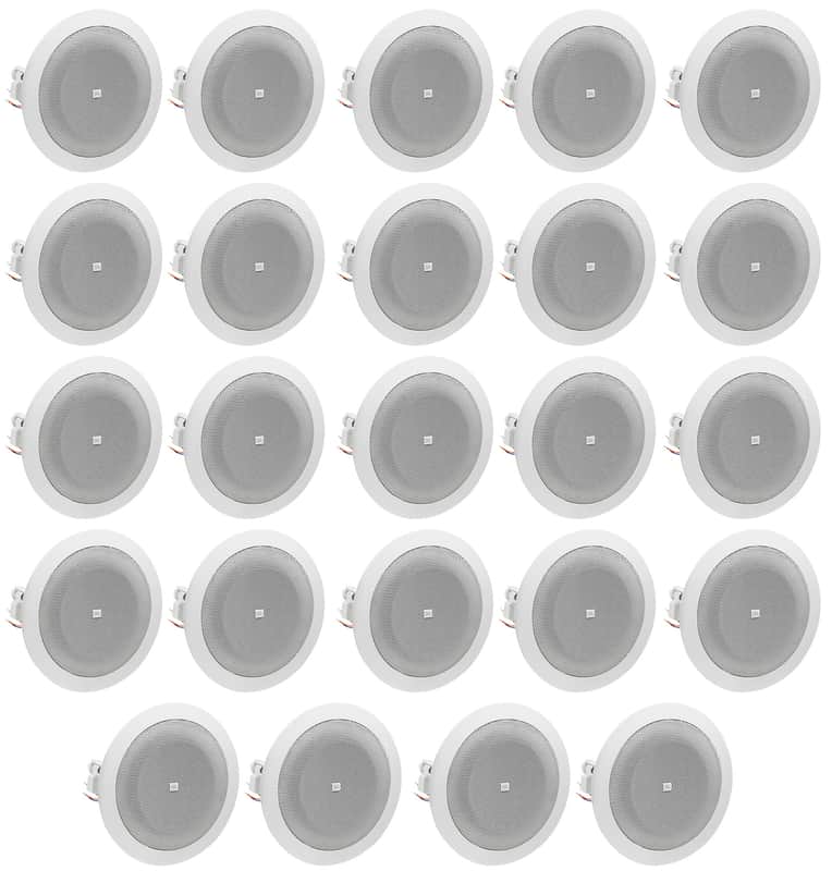 (24) JBL 8124 4" Full Range Commercial 70V/100V 6w Ceiling Speakers 4 Restaurant image 1