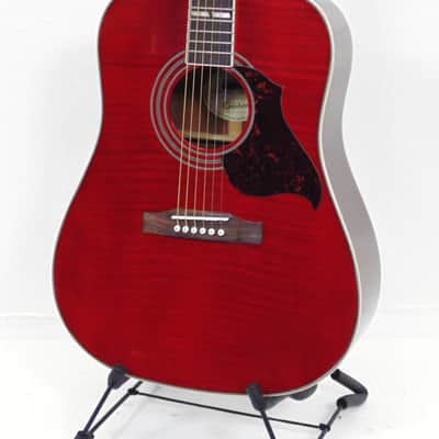 Epiphone Hummingbird Artist Cherry Faded Cherry image 2