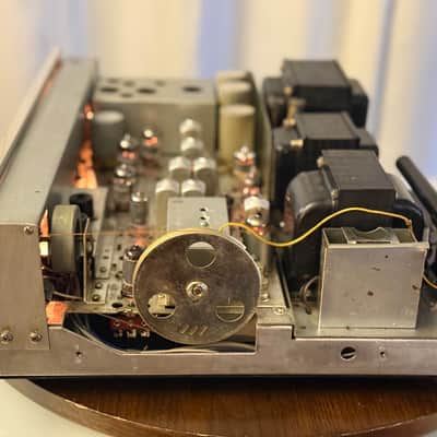 🎶✨ Sansui 1000A Tube AM/FM Stereo Receiver — Serviced & Cleaned by Cove Electronics, Fully Tested Working, w/ Original Tube Cage (7591 Output) image 11