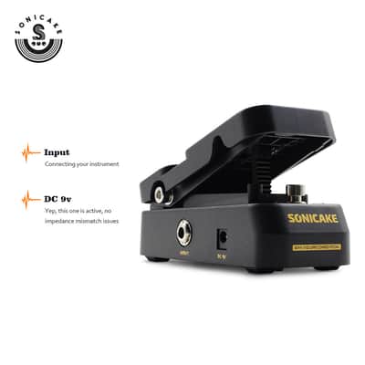 SONICAKE Wah/Volume Guitar Pedals VolWah Active Wah & Volume 2-in-1 Pedal for Guitar & Bass Players(U.S. domestic inventory) image 2