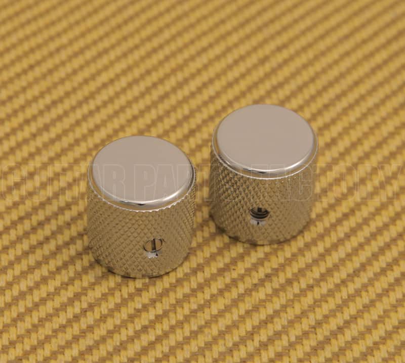 009-5799-049 Genuine Pure Vintage 60s Tele/P Bass Guitar Knurled Knobs 2 image 1