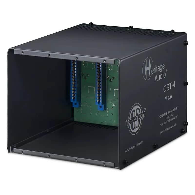 Heritage Audio OST-4 V2.0 4-Slot 500 Series Frame image 1