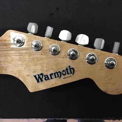 Warmoth Custom Strat 2013 Amber Dye Flame Maple Top Birdseye Maple Neck Seymour Duncan Pickups! image 7