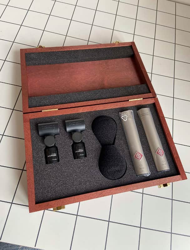 Neumann KM 184 Small Diaphragm Cardioid Condenser Microphone Matched Stereo Pair