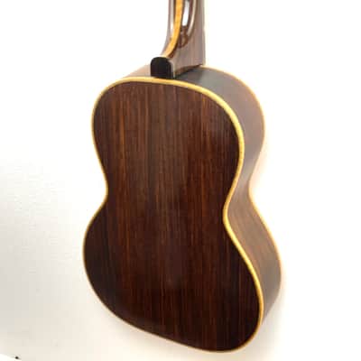 Handmade 00 Size Acoustic Deluxe Appointment Spruce Rosewood Abalone Inlay image 4