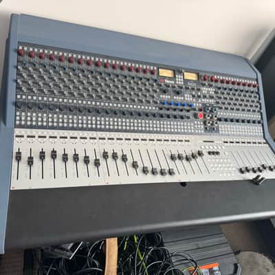 AMS Neve 8424 24-Channel Analog Mixing Console 2020 - RAF Blue Grey Motorised Faders image 1