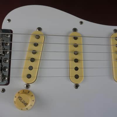 Fender ST62-80TX 04-05 - Burgundy Mist Japan - Matching Headstock image 6
