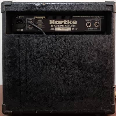 Hartke B200 Combo Bass 20 Watt Solid State Amplifier 90s Black