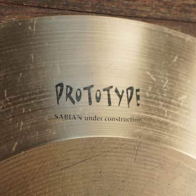 Sabian 20" XSR Prototype Crash Ride Cymbal - 1430g image 2