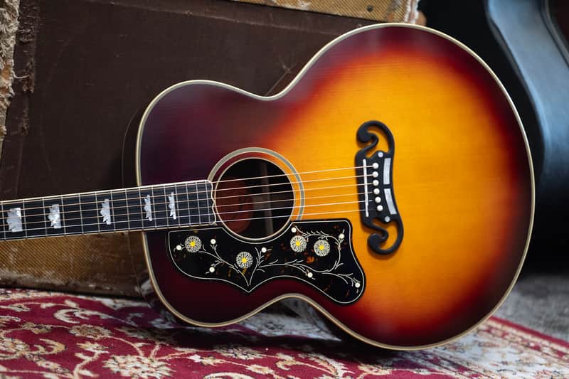 2025 Epiphone Inspired by Gibson Custom Pre War SJ-200 Rosewood Left Handed image 1